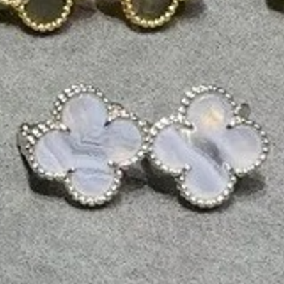 White gold Purple Chalcedony